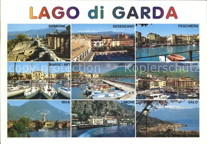 Lago di Garda Sirmione Riva Limone Salo