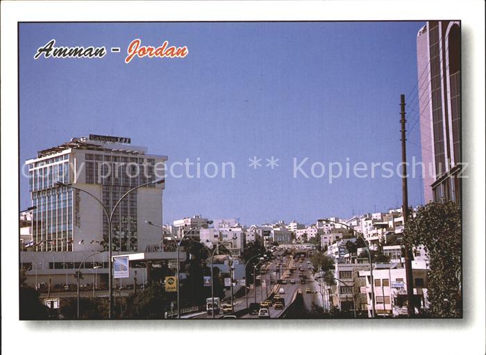 Amman Jordan Strassenpartie