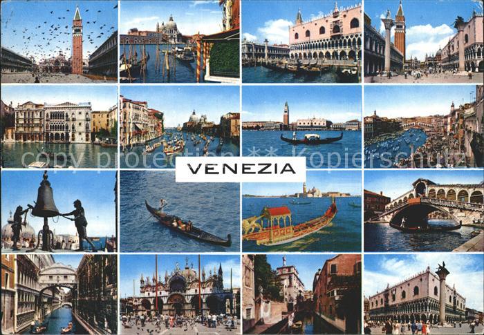 Venezia Venedig Sehenswuerdigkeiten der Stadt