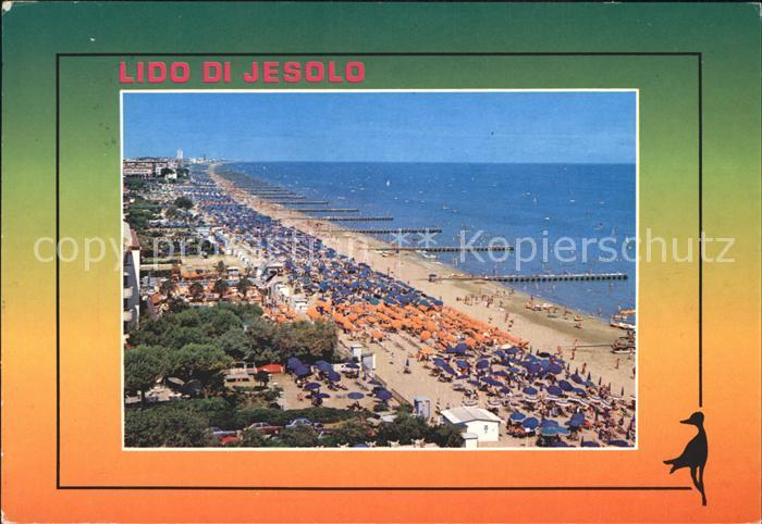 Lido di Jesolo Spiaggia veduta aerea