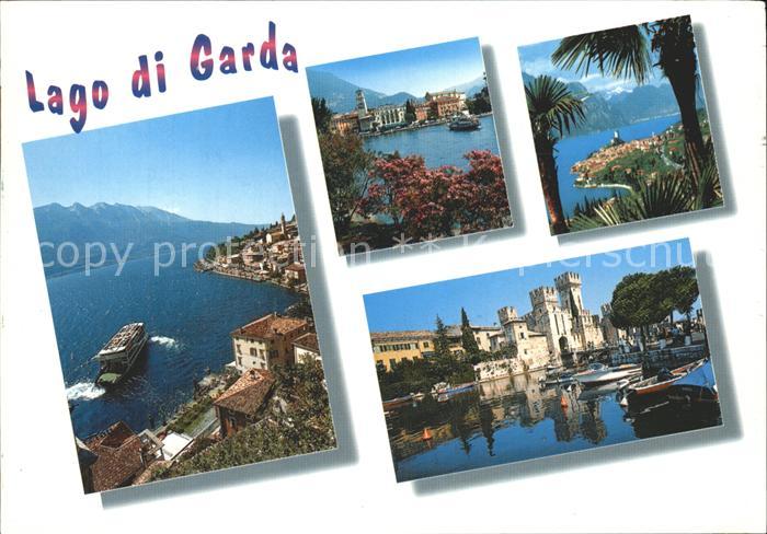 Limone sul Garda Panorama Lago di Garda Gardasee Alpen