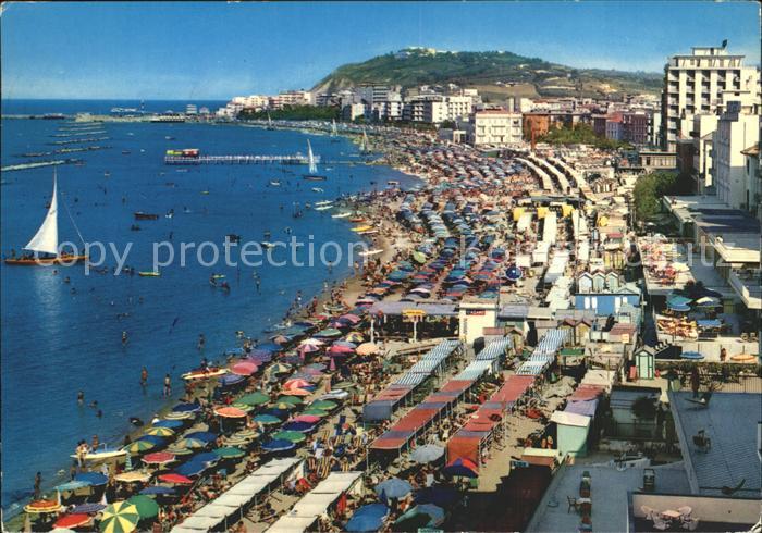 Cattolica Rimini La spiaggia Strand