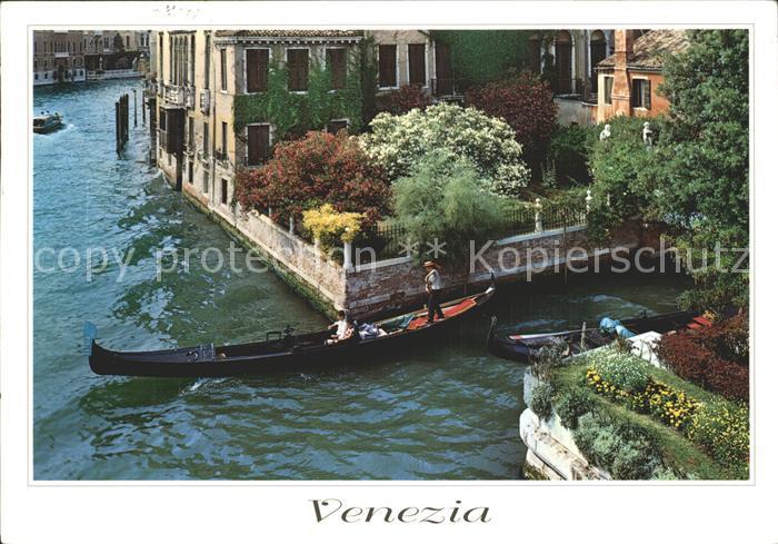 Venezia Venedig Canal Grande Gondola