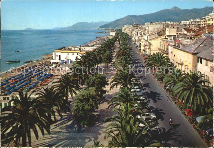 Loano Lungomare e Corso Roma Strandpromenade Allee