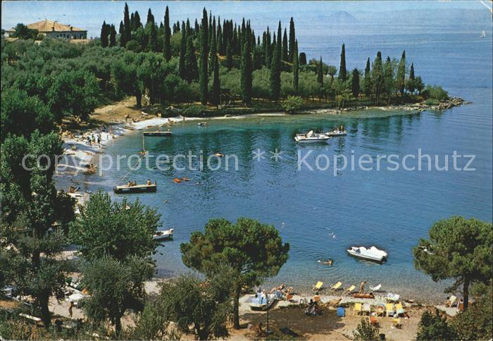 San Vigilio Lago di Garda Baia delle Sirene Sirenenbucht