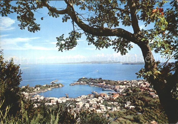 Isola d Ischia Panorama Porto Hafen