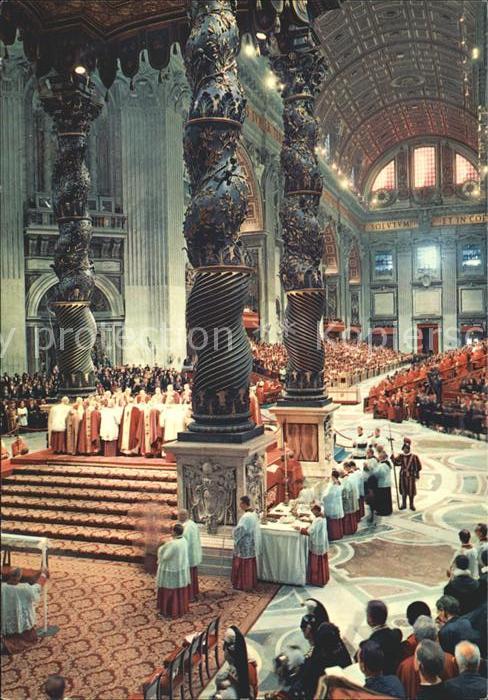 Vatikanstadt Citta del Vaticano Basilica di San Pietro Funzione Papale