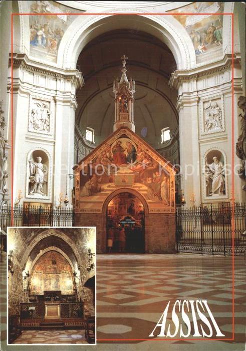 Assisi Umbria Basilica di Santa Maria degli Angeli La Porziuncola Kirche