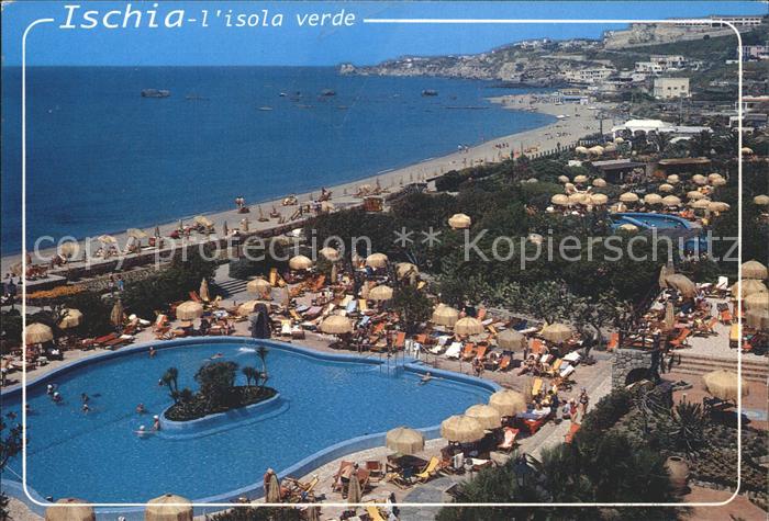Forio d Ischia Giardini Poseidon Swimming Pool Spiaggia Isola verde