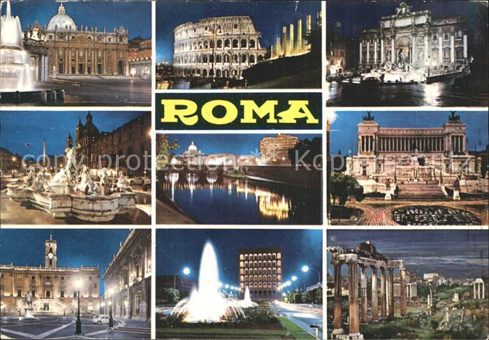 Roma Rom Sehenswuerdigkeiten