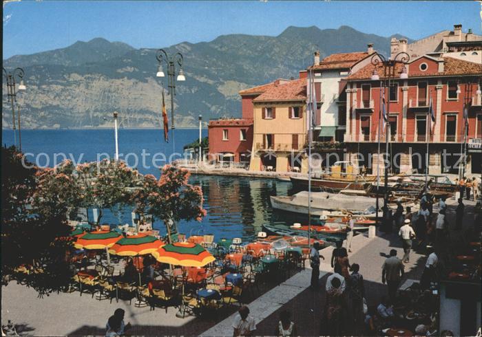 Malcesine Lago di Garda Il Porticciolo Hafen