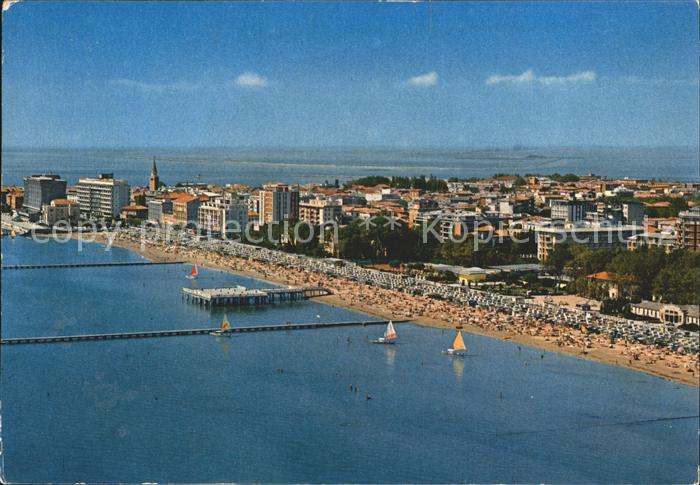 Grado Gorizia Spiaggia dall aereo Strand Fliegeraufnahme