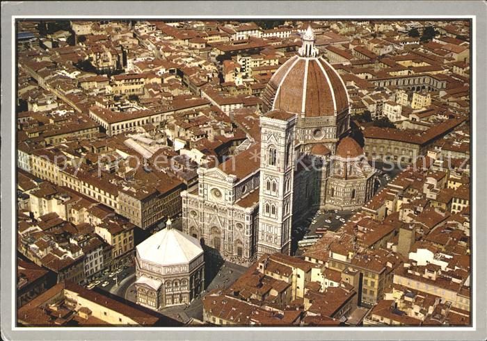 Firenze Florenz Veduta aerea del Duomo Dom Fliegeraufnahme