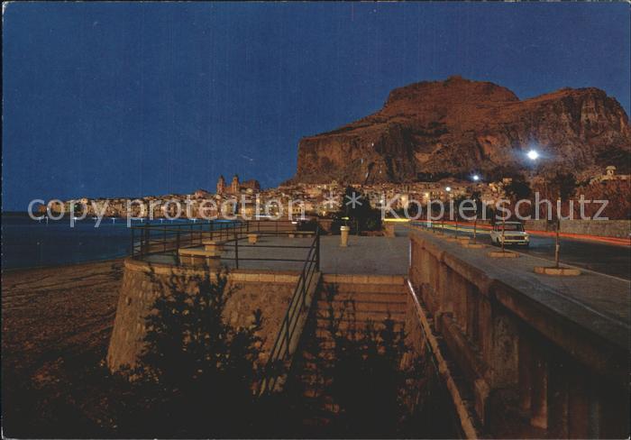 Cefalu Panorama notturno