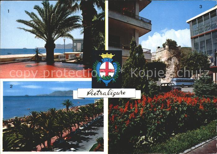 Pietraligure Viale delle Palme Spiaggia Castello