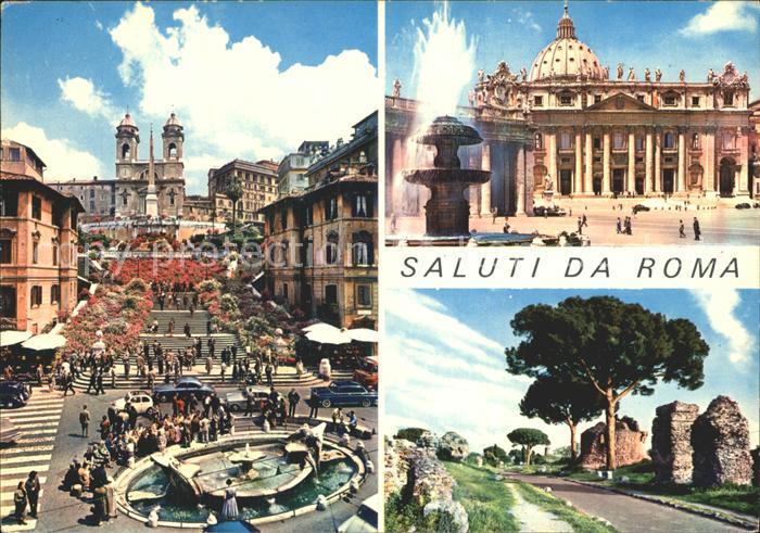 Roma Rom Trinita dei Monti Basilica di San Pietro via Appia Antica