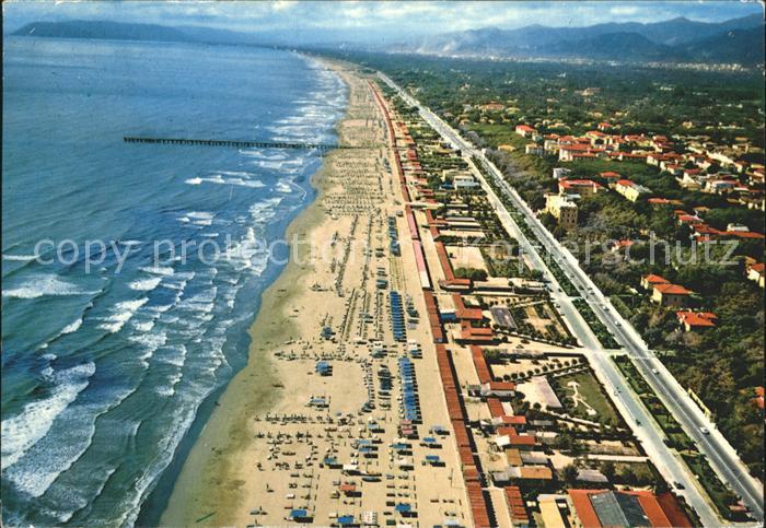 Forte dei Marmi Panorama dall aereo