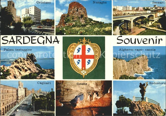 Oristano Palau Cagliari Grotte Redentore Alghero capo caccia Sassari Nuraghe