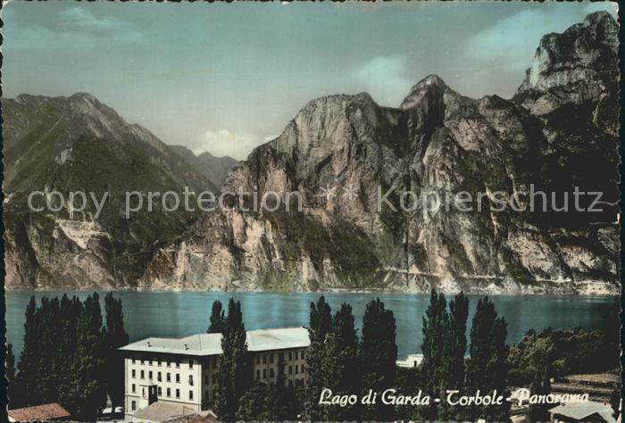 Torbole Lago di Garda Panorama Gardasee Alpen