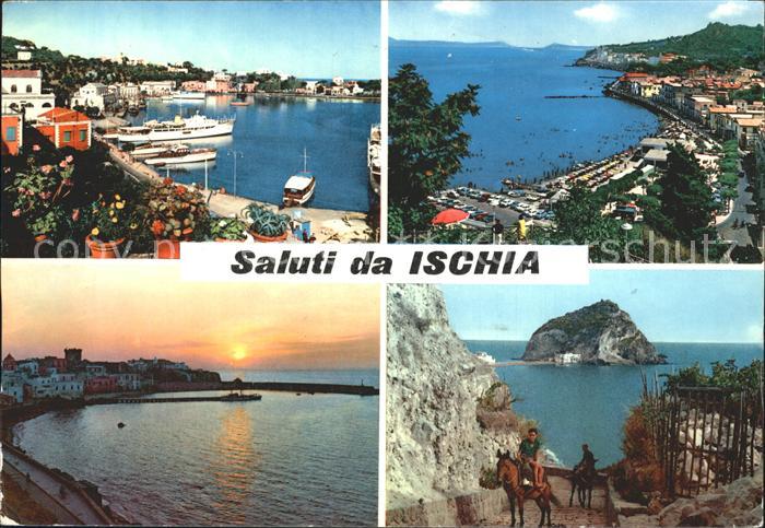 Sant Angelo Ischia Porto Panorama e Lungomare Tramonto