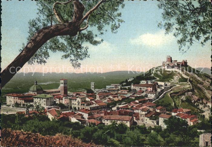 Assisi Umbria Panorama dal Monte Subasio