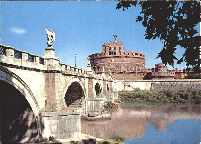 Roma Rom Ponte e Castel Sant Angelo