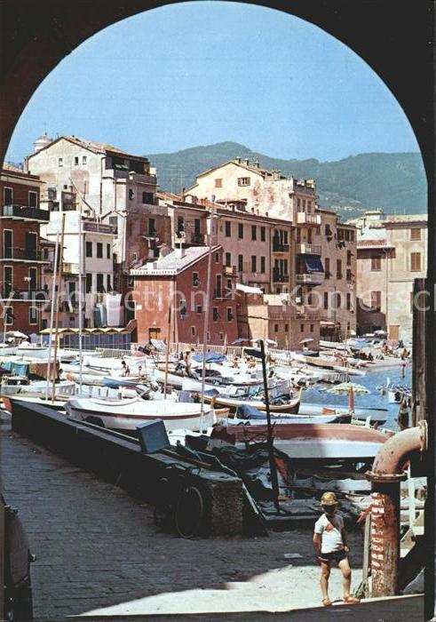 Sestri Levante Scorcio caratteristico Charakteristischer Winkel Hafen