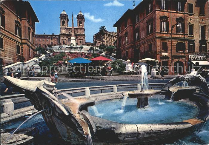 Roma Rom Piazza di Spagna Trinita dei Monti