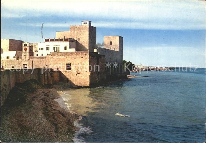Trani Castello Sveco XIII secolo Hohenstaufen Schloss