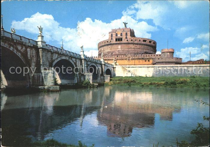 Roma Rom Ponte e Castel Sant Angelo