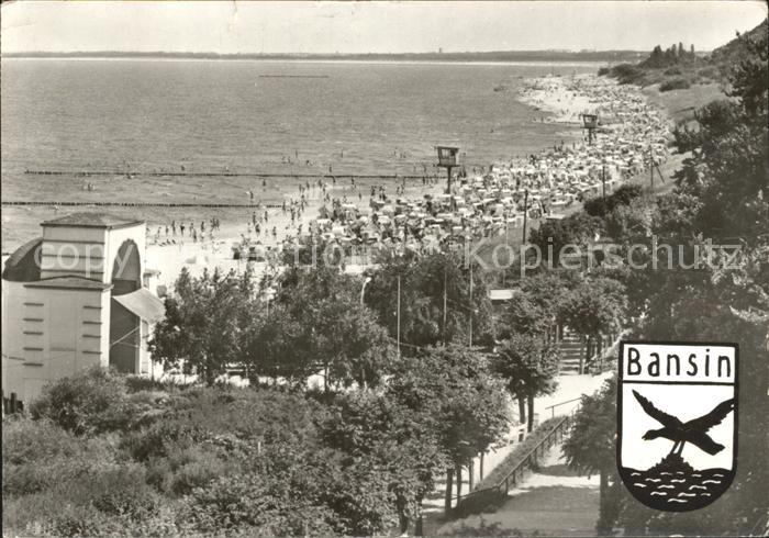 Bansin Ostseebad Kurpromenade Strand