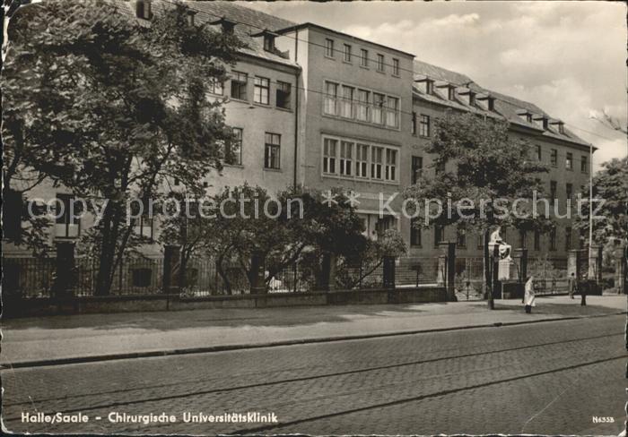 Halle Saale Chirurgische Universitaetsklinik