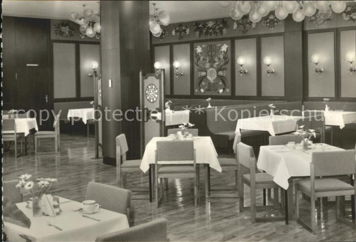 Zinnowitz Ostseebad Feriendienst IG Wismut Ferienheim Roter Oktober Speisesaal