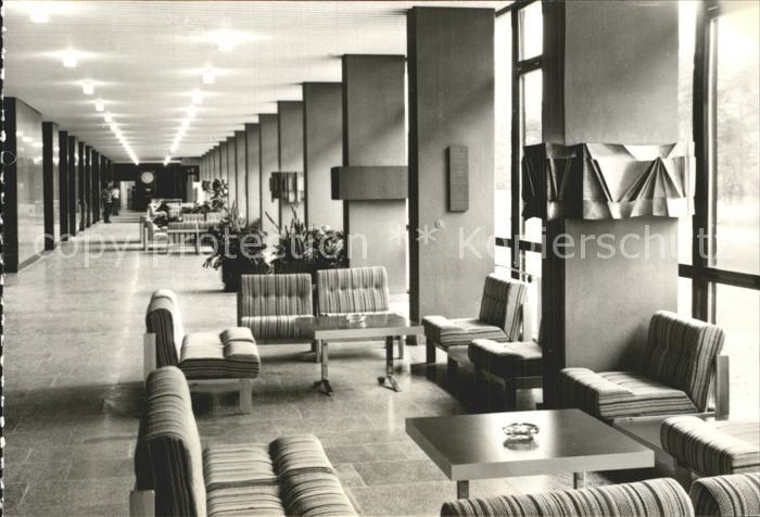 Zinnowitz Ostseebad Feriendienst IG Wismut Ferienheim Roter Oktober Wandelhalle