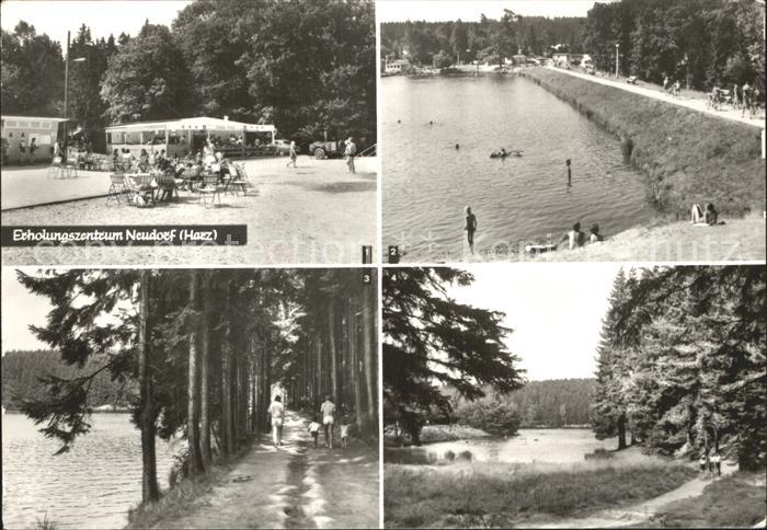 Neudorf Harzgerode Erholungszentrum Zeltplatz Gaststaette Birnbaumteich