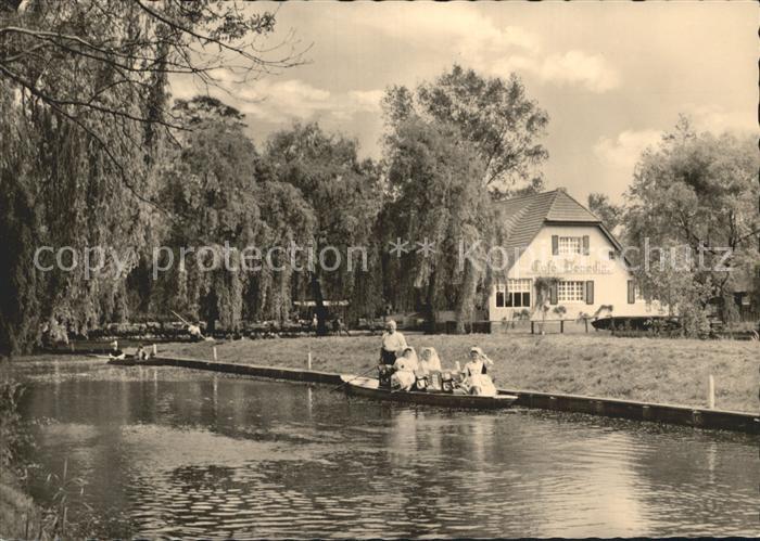 Spreewald Wasserstrasse Cafe Venedig