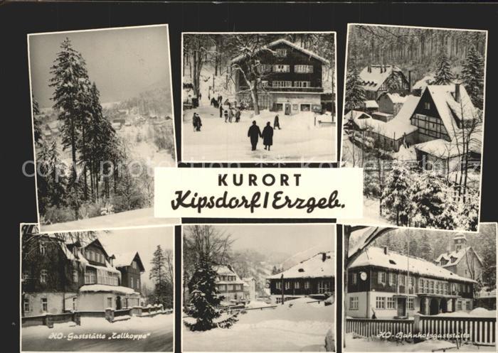 Kipsdorf Panorama Erzgebirge HO Gaststaette