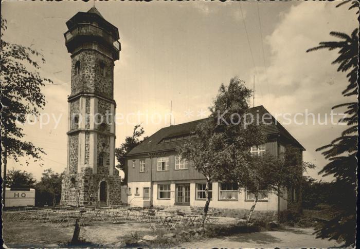 Scheibenberg Berggasthaus Aussichtsturm
