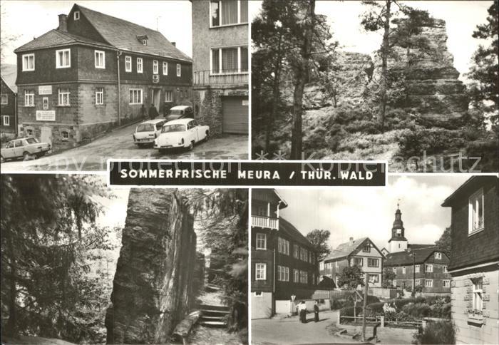 Meura FDGB Heim Angerlinde Meurasteine Felsen Kirche