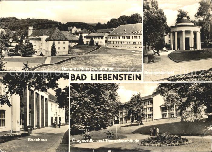 Bad Liebenstein Heinrich Mann Sanatorium Brunnentempel Badehaus