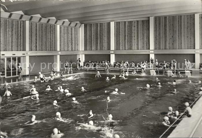 Kuehlungsborn Ostseebad FDGB Meerwasserschwimmhalle