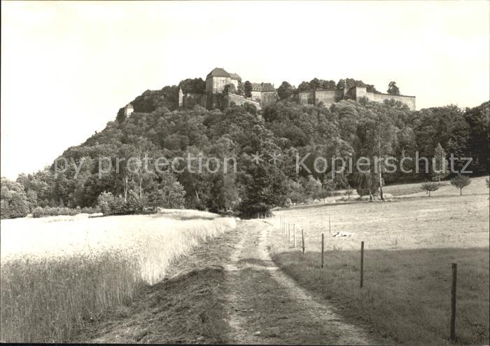 Koenigstein Saechsische Schweiz Festung