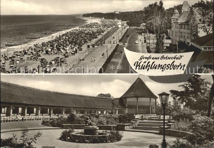 Kuehlungsborn Ostseebad Strand Konzertgarten