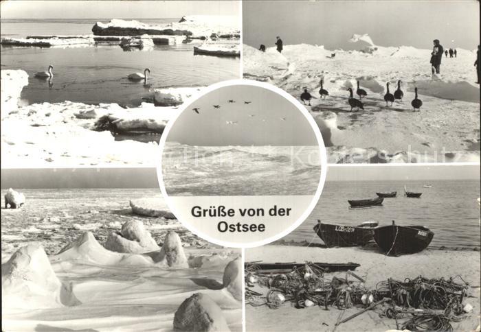 Ahlbeck Ostseebad Winterimpressionen an der Ostsee