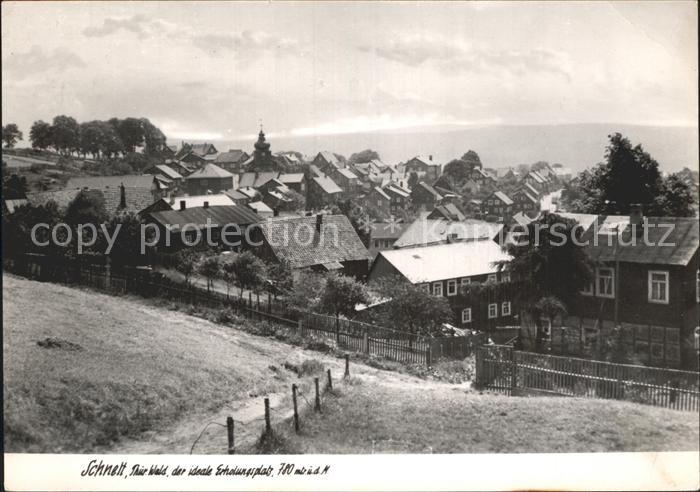 Schnett Ortsansicht mit Kirche