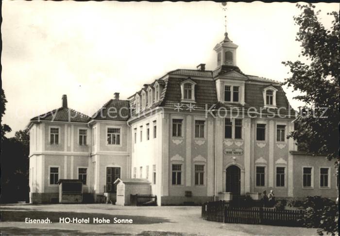 Eisenach Thueringen HO Hotel Hohe Sonne