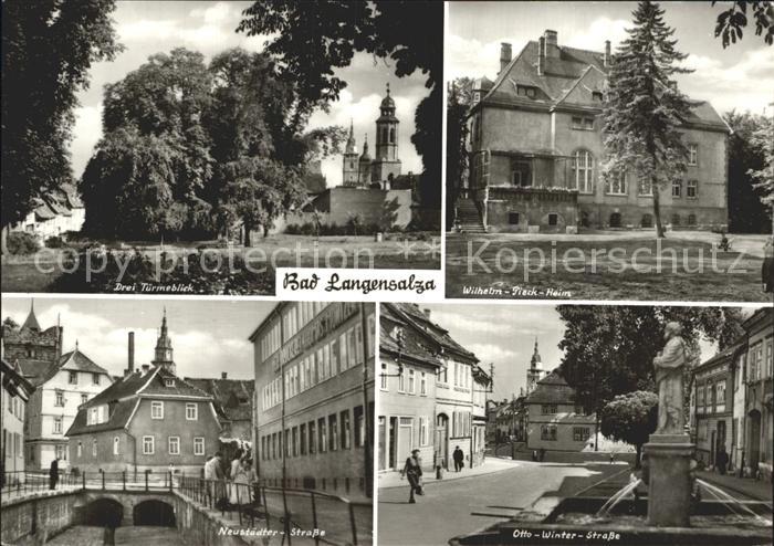 Bad Langensalza Drei Tuermeblick Wilhelm Pieck Heim Neustaedter Strasse Otto Win