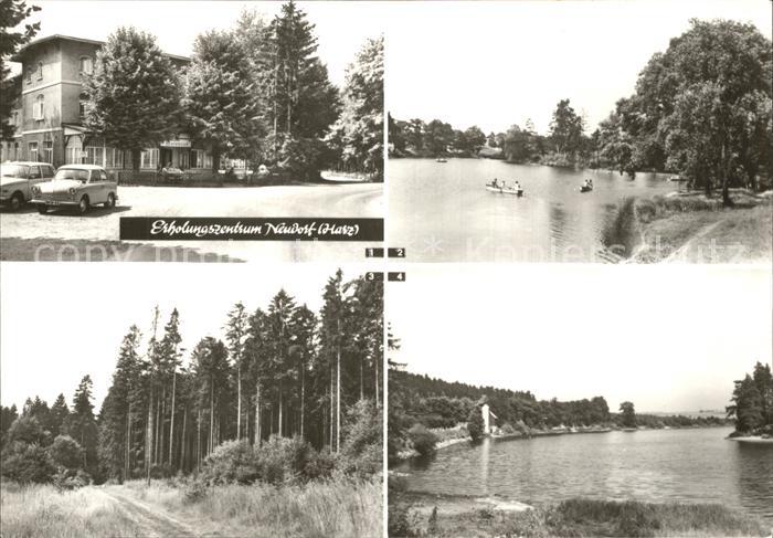 Neudorf Harzgerode Erholungszentrum FDGB Gaststaette Waldblick Gondelteich Teufe