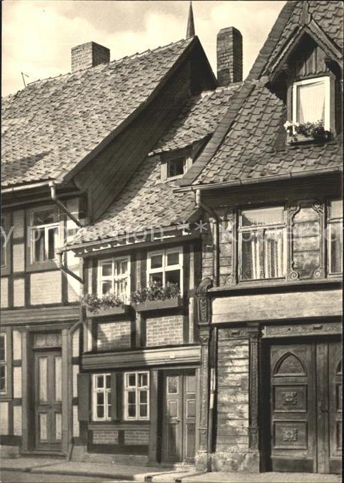 Wernigerode Harz Das kleinste Haus
