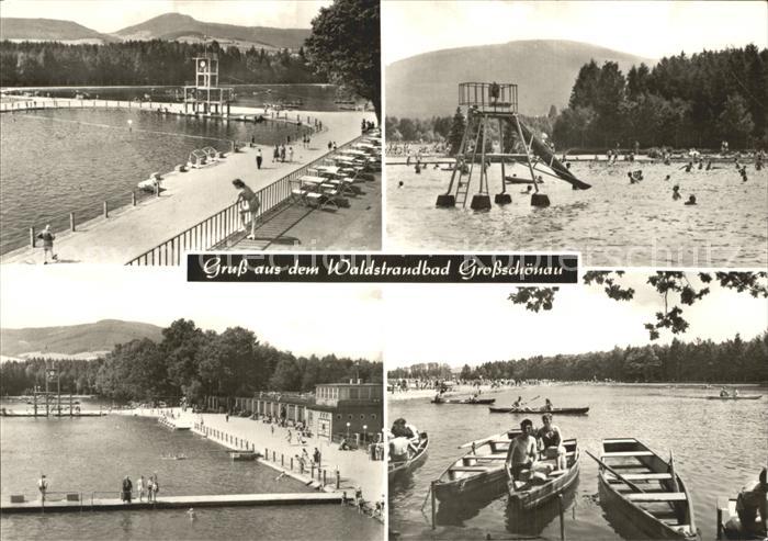 Grossschoenau Sachsen Waldstrandbad